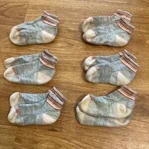 Kids Smartwool ankle socks, 6 pairs